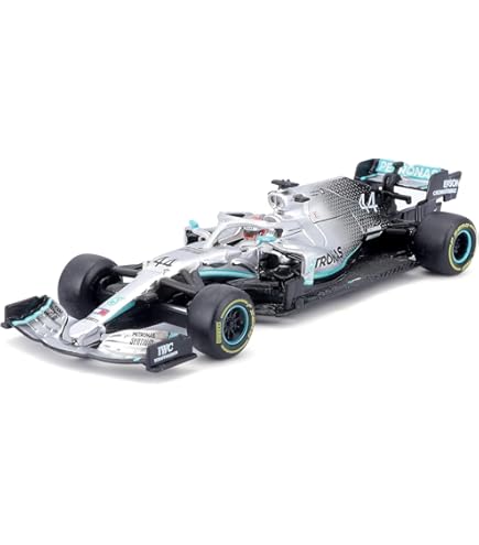 Bburago Die-Cast 1/32 Scale Race Car - Mercedes Amg Petronas F1
